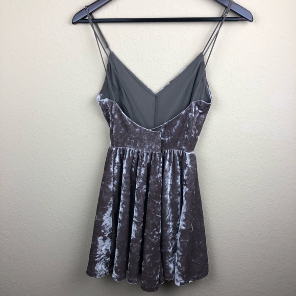 Silence + Noise Women's Skort Dress, Gray Medium - Picture 6 of 8